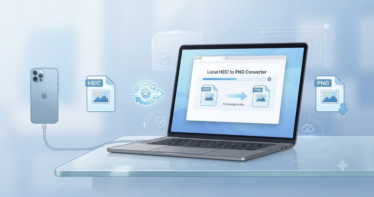 How to Convert HEIC to PNG on Windows Without Software